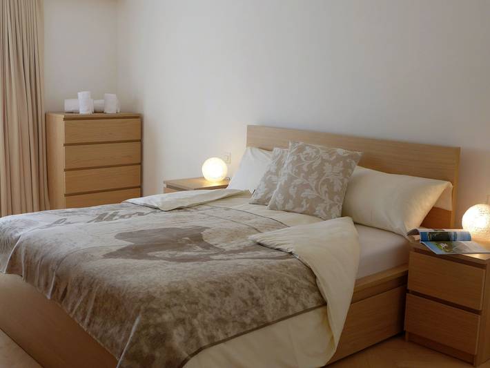 Ferienwohnung für 3 Personen, mit Balkon und Seeblick in Graubünden