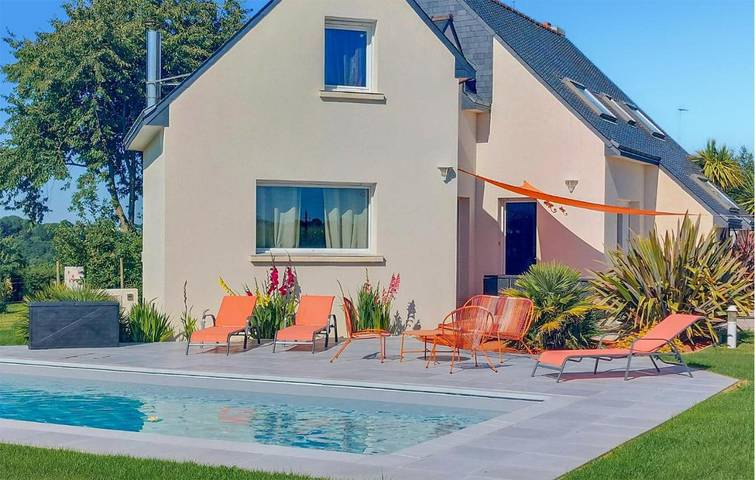 Ferienhaus für 8 Personen, mit Pool