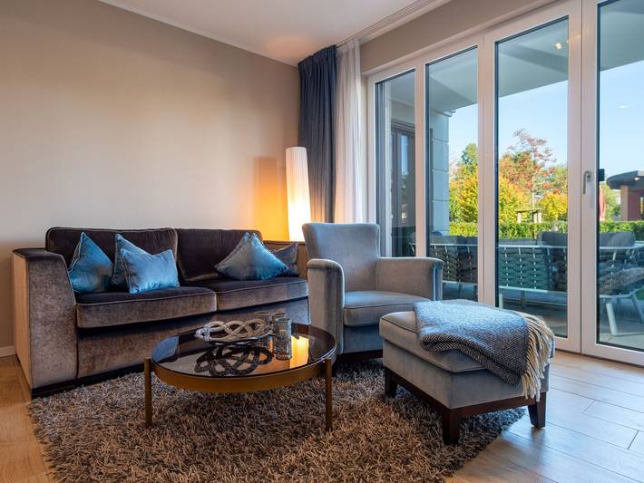 Ferienwohnung für 2 Personen, mit Terrasse und Sauna sowie Garten in Baabe - 3