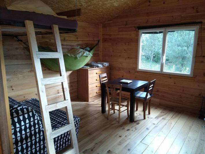Gîte pour 3 personnes, avec jardin et terrasse ainsi que vue et sauna, animaux acceptés à Joannas - 3