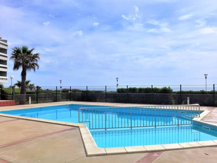 Location de vacances pour 4 personnes, avec balcon à Canet-en-Roussillon