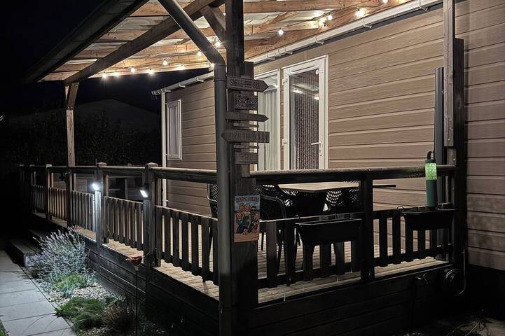 Chalet für 6 Personen, mit Garten in Renesse