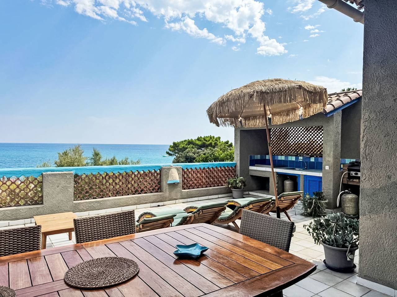 Haut Casa Blue in Zonza, Distrito de Sartène