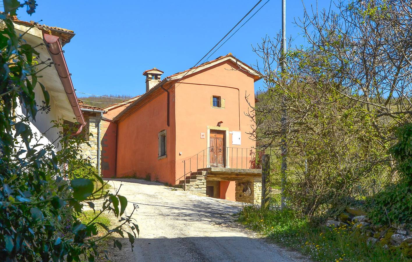 Casa vacanza per 9 persone con terrazza in Borgo Pace, Valtiberina