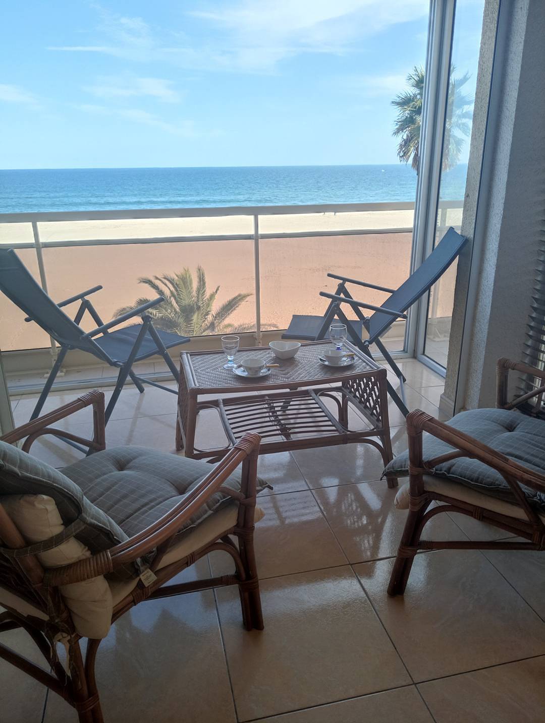 Geheel vakantieappartement, Spacious Sea-View Apartment one bedroom for 4  Air-Conditioned 4Beaul3 in Canet-en-Roussillon, Côte d'Améthyste