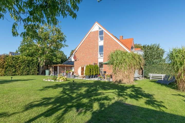 Ferienwohnung für 2 Personen, mit Balkon und Terrasse sowie Garten und Sauna in Dassow