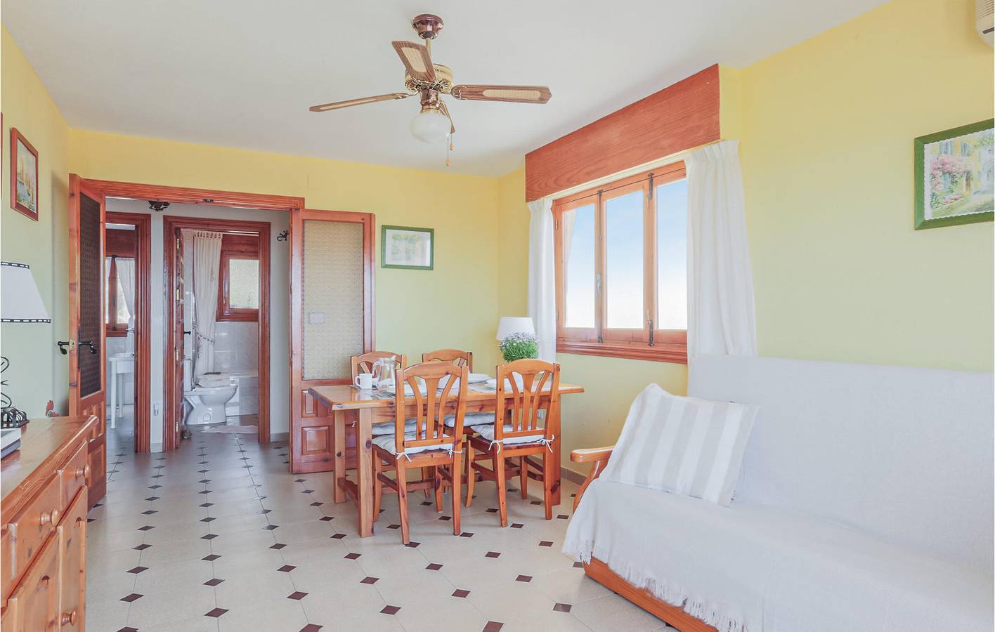 Appartement de vacances entier, Appartement avec vue sur la mer, avec piscine et WiFi in El Pinar de San Gines, Carthagène