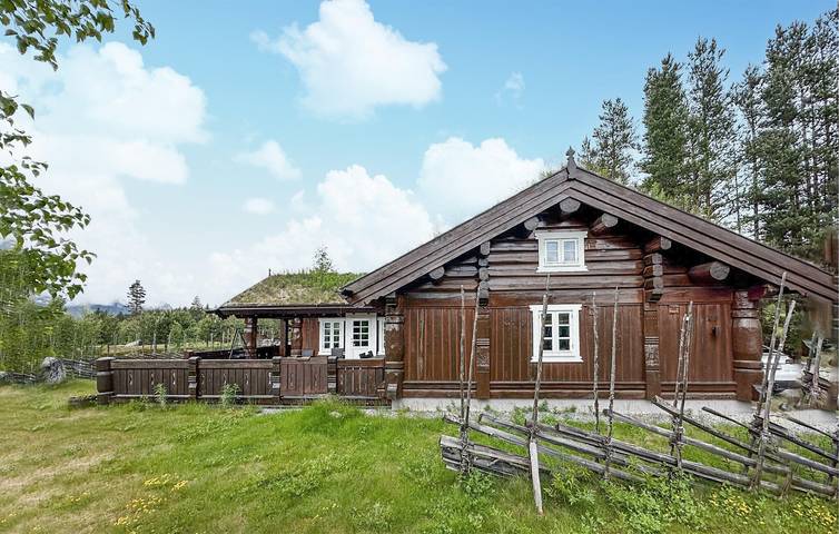 Ferienhaus für 9 Personen mit Ausblick in Gol