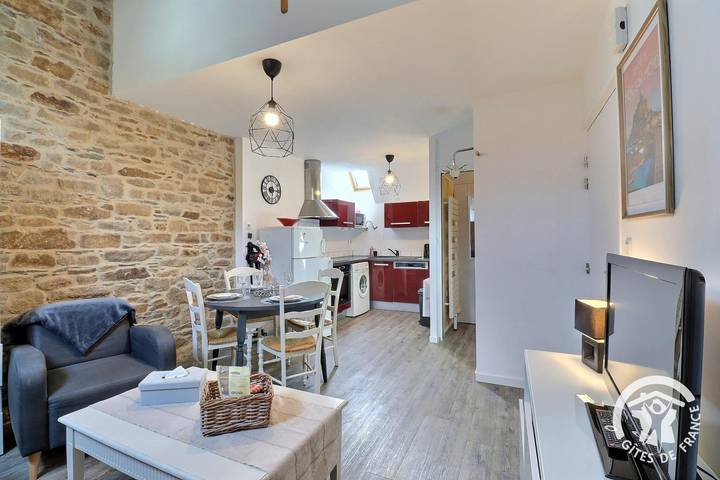 Gîte für 4 Personen, mit Ausblick in Mont-Saint-Michel-Bucht