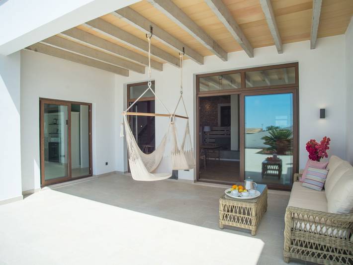 Finca für 10 Personen, mit Balkon und Pool sowie Garten in s'Horta - 2