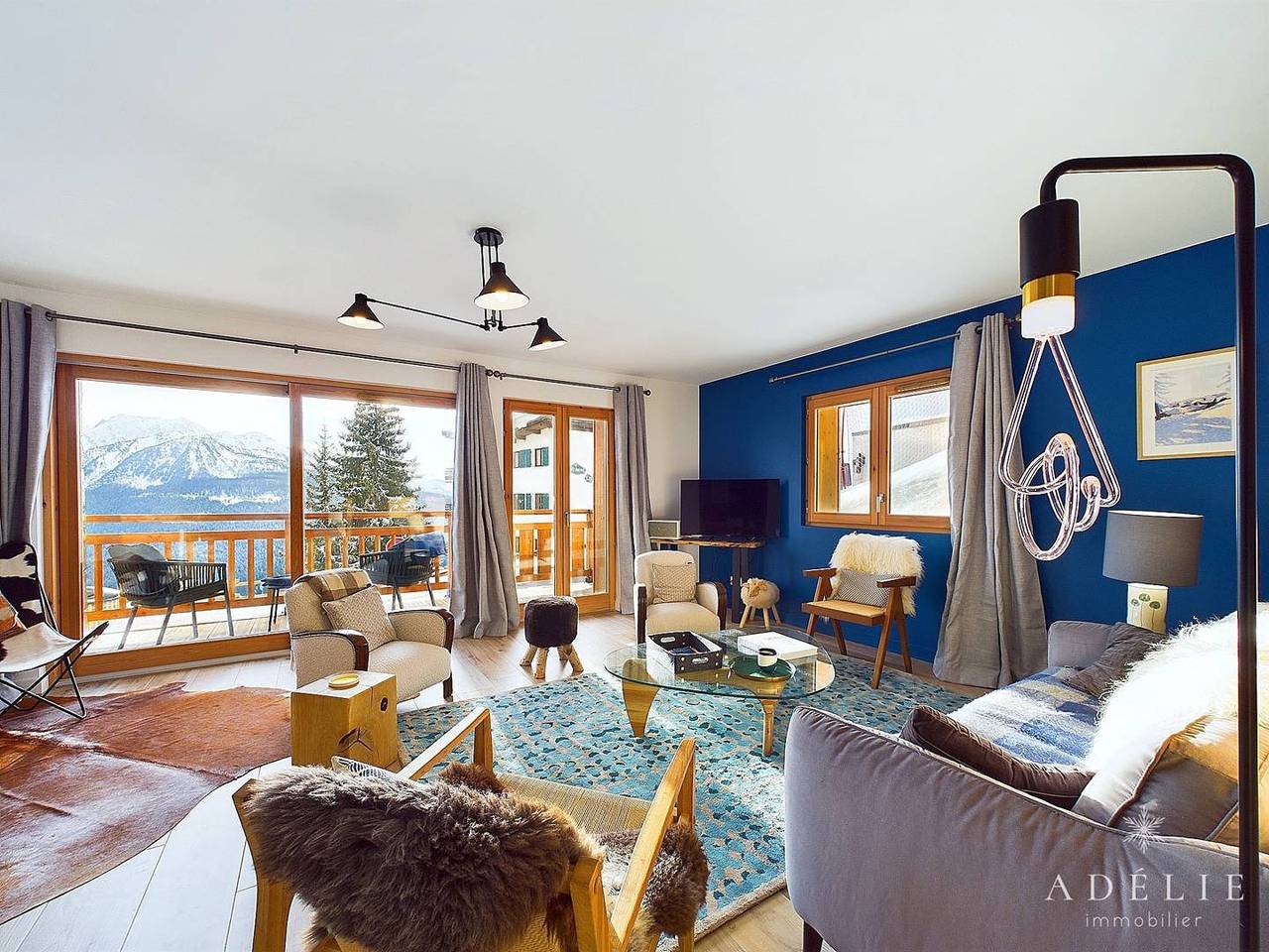 Apartamento vacacional entero, Apartment with 5 rooms sleeping 8/10 people in a new residence in La Rosière, Montvalezan