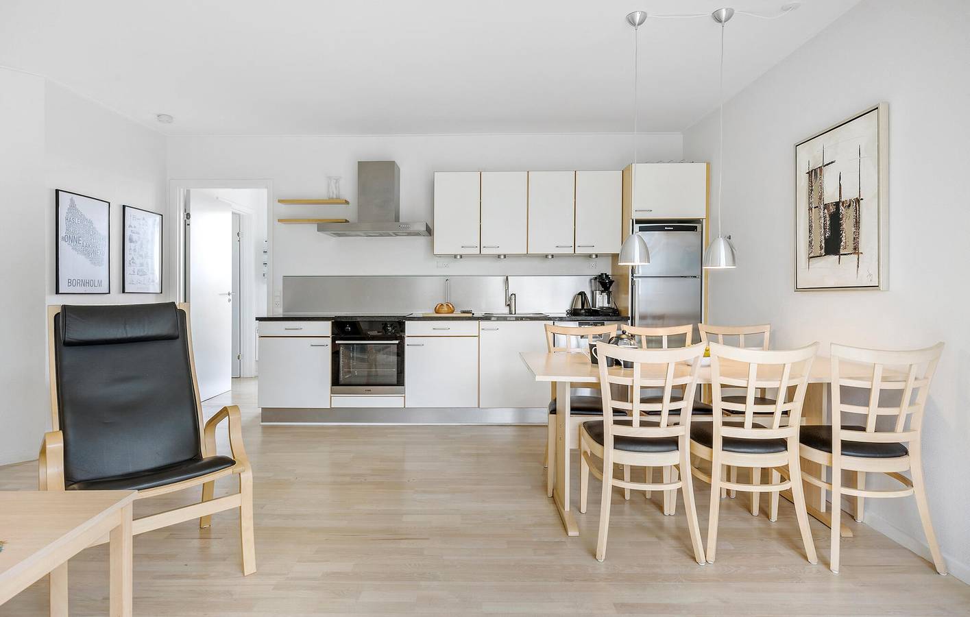 Ganze Ferienwohnung, Ferienwohnung für 6 Personen mit Terrasse in Gudhjem, Bornholm