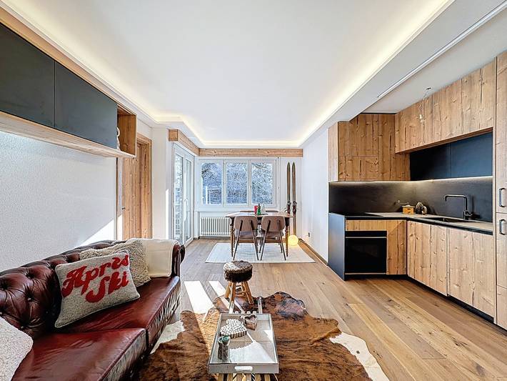 Gîte pour 5 personnes, avec balcon à Lens (Suisse) - 2