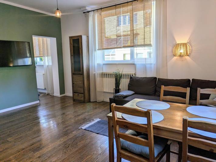 Ferienwohnung für 4 Personen, mit Terrasse und Sauna in Polen