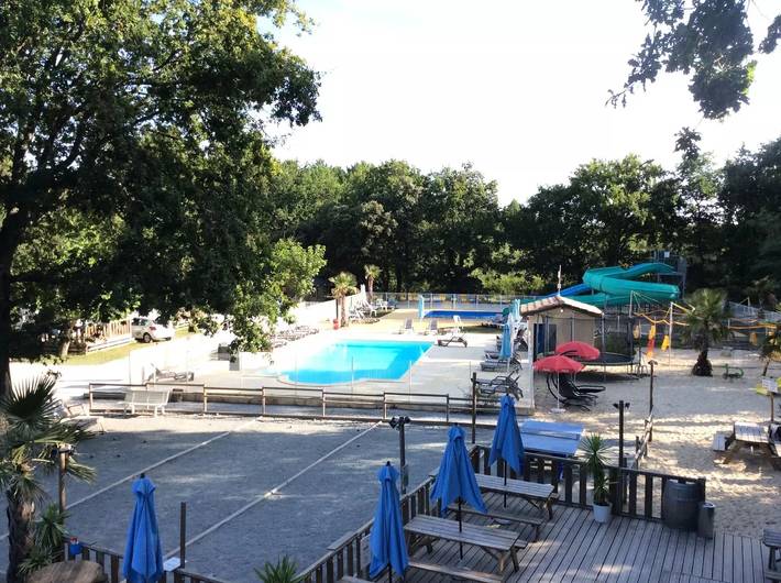 Wohnwagen für 4 Personen, mit Terrasse und Pool in Grayan-et-l'Hôpital - 3