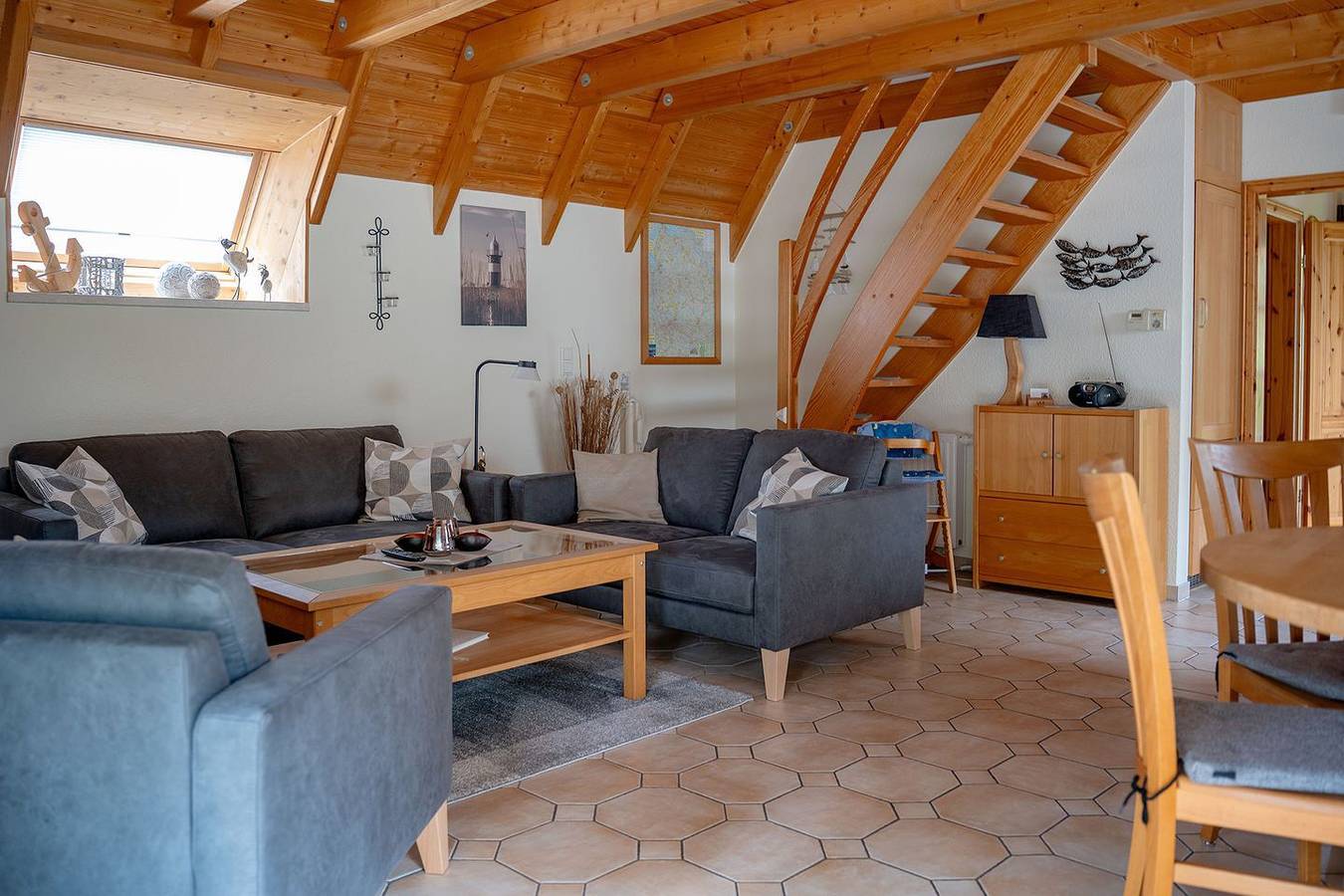 Ferienhaus Sprenger La9. Am Deich und mit Sonnenterrasse. in Samtgemeinde Land Wursten, Wurster Nordseeküste