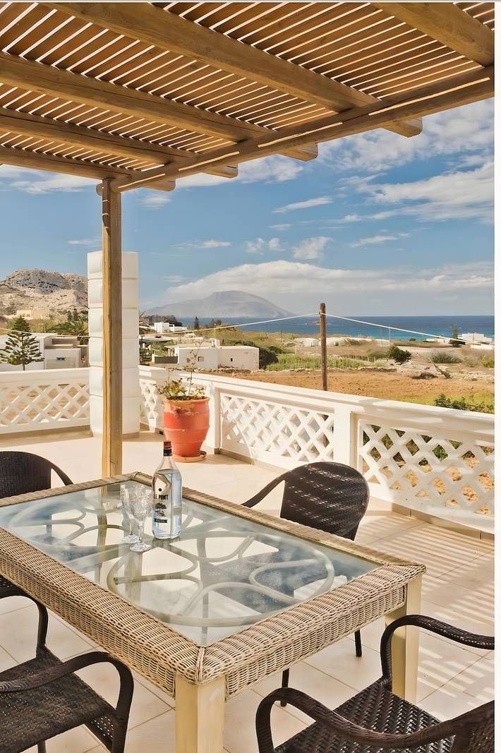 Gîte pour 4 personnes, avec jardin et balcon, animaux acceptés dans Karpathos - 3