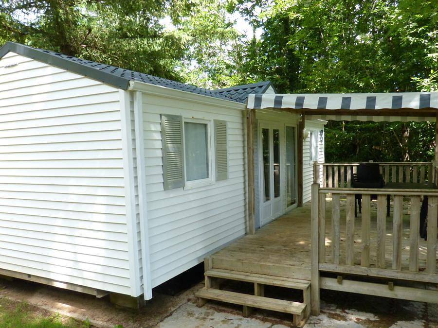 Flower Camping les Nauves - Mobilheim 6 personen - Komfort in Belvès, Périgord Noir