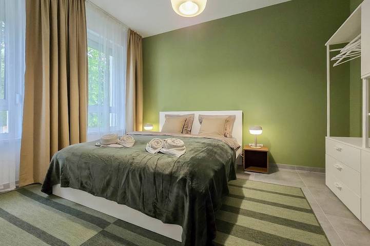 Ganze Wohnung, Imct - Green Home Apartment in Großturwall, Érdi járás