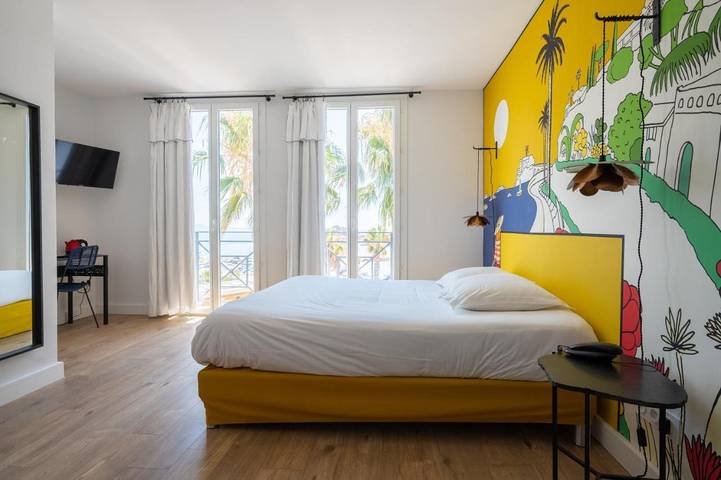 Hôtel pour 2 personnes, avec terrasse et vue, animaux acceptés dans Ile De Bendor - 4