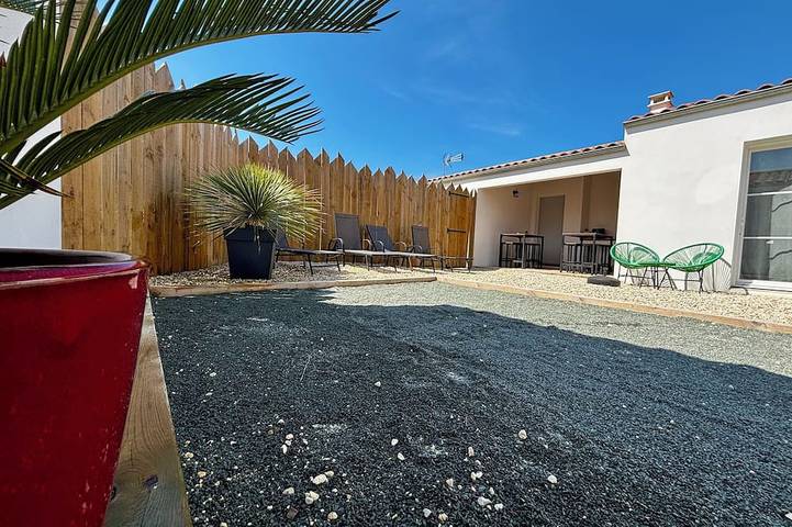 Maison de vacances pour 4 personnes, avec jardin à La Brée-les-Bains