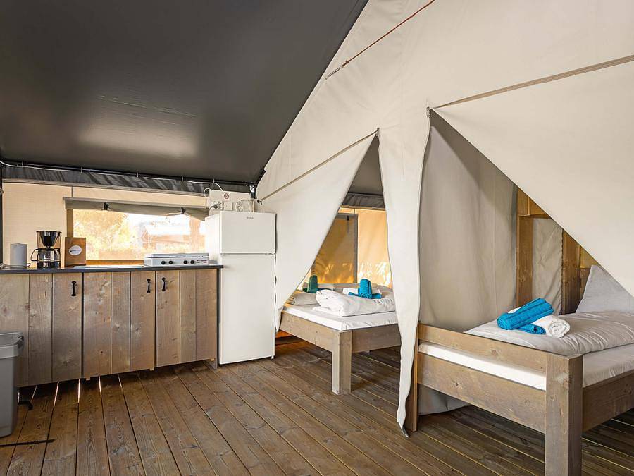 Camping Stella Maris - Safarizelt 5 personen - Safarizelt Comfort in Umag, Umag und Umgebung