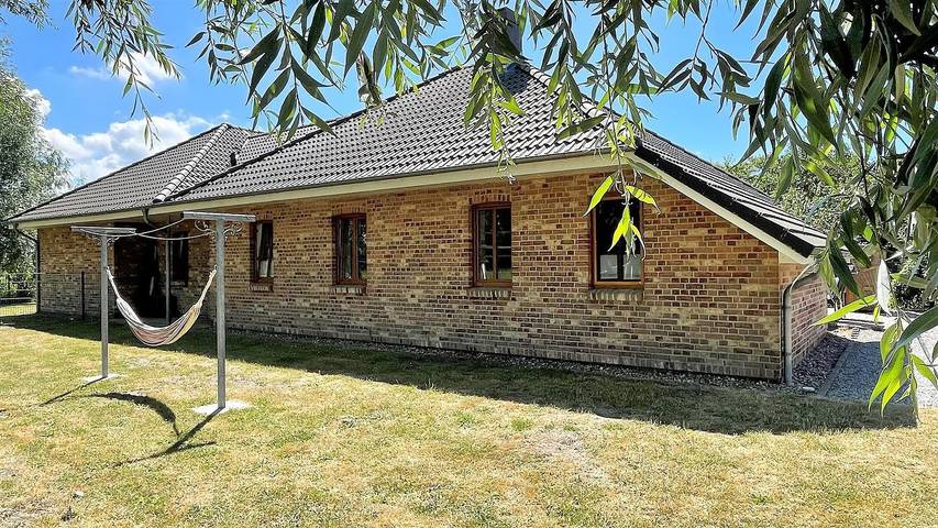 Ferienhaus für 4 Personen, mit Terrasse und Garten sowie Ausblick