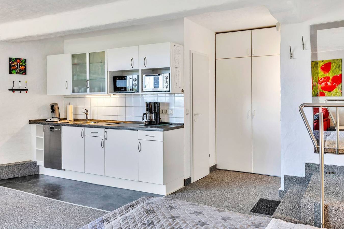 Ganze Wohnung, Inga - Meerblick, eigener Strandkorb am Strand, Schwimmbad, Sauna, Stellplatz in Kronsgaard, Schleswig-Flensburg