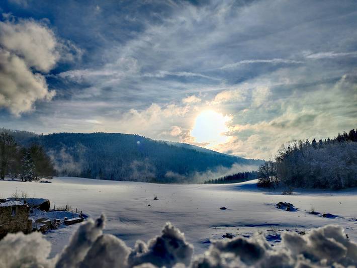 Gîte pour 8 personnes, avec terrasse, animaux acceptés dans le Doubs