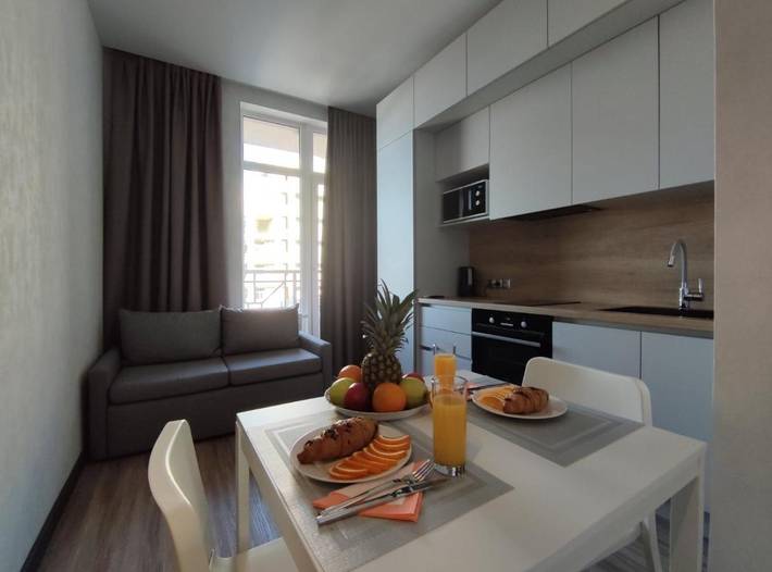 Appartement de vacances pour 3 personnes, avec terrasse et vue