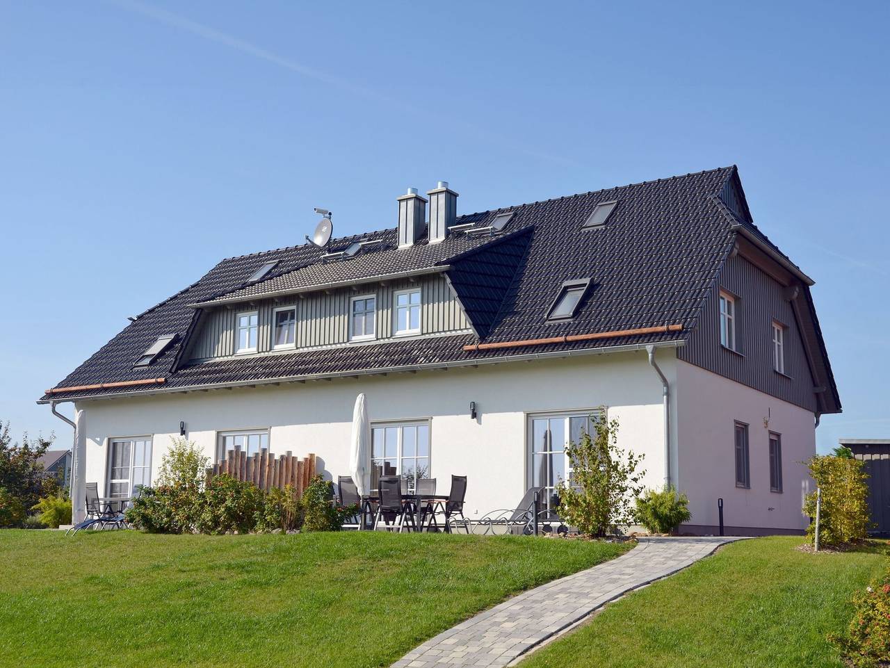 Haus Mönchgut | Haushälfte 01 | Feuerstein in Alt Reddevitz, Mönchgut