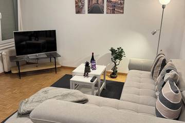 Appartement De Vacances pour 5 Personnes dans Les Eaux-Vives, Genève, Photo 4