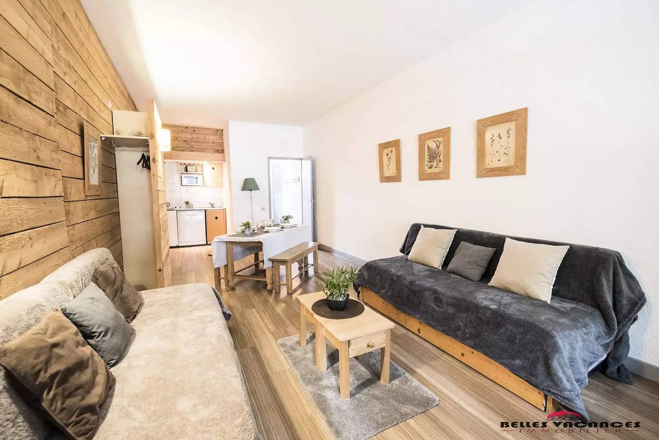 Ganze Wohnung, Schönes Apartment 4 Personen Sauna und Pool Saint Lary Village in Saint-Lary-Soulan, Nationalpark Pyrenäen