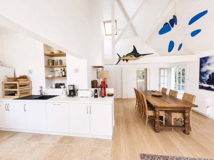 Plage à 200 m, maison 8 pers, jardin & BBQ in Noirmoutier-en-l'Île, Noirmoutier