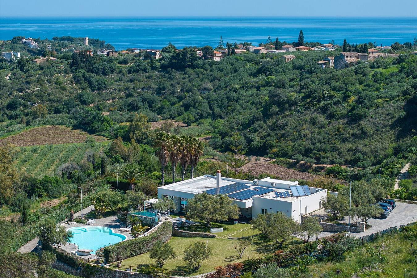 Villa Con Piscina per 12 Persone in Castellammare del Golfo, Provincia di Trapani