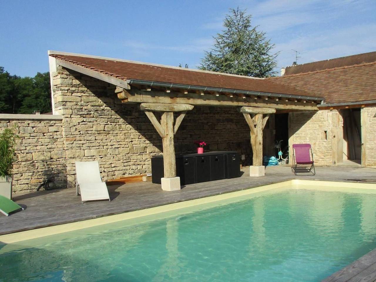 Gîte voor 6 personen met zwembad in Beaune, Beaune en omgeving