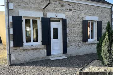 Gîte pour 5 personnes, avec jardin et terrasse à Vendœuvres