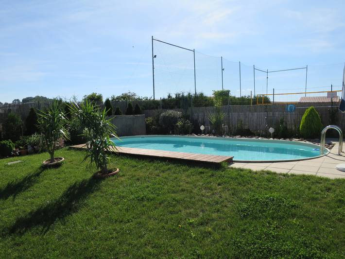 Ferienwohnung für 8 Personen, mit Terrasse und Garten sowie Sauna in Angermünde