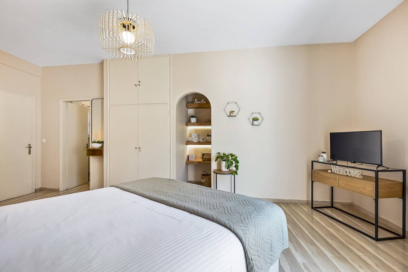 Appartamento intero, Appartamento vacanze per 2 persone con balcone in Benitses, Corfu, Corfù