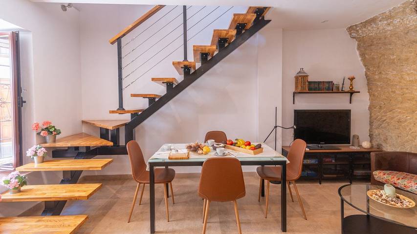 Casa de vacaciones para 5 personas, con Balcón/Terraza en Setenil de las Bodegas