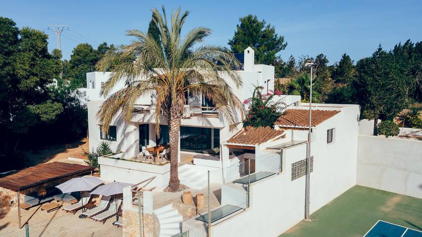 Casa rural para 6 personas, con terraza y jardín en San Rafael de Sa Creu - 2
