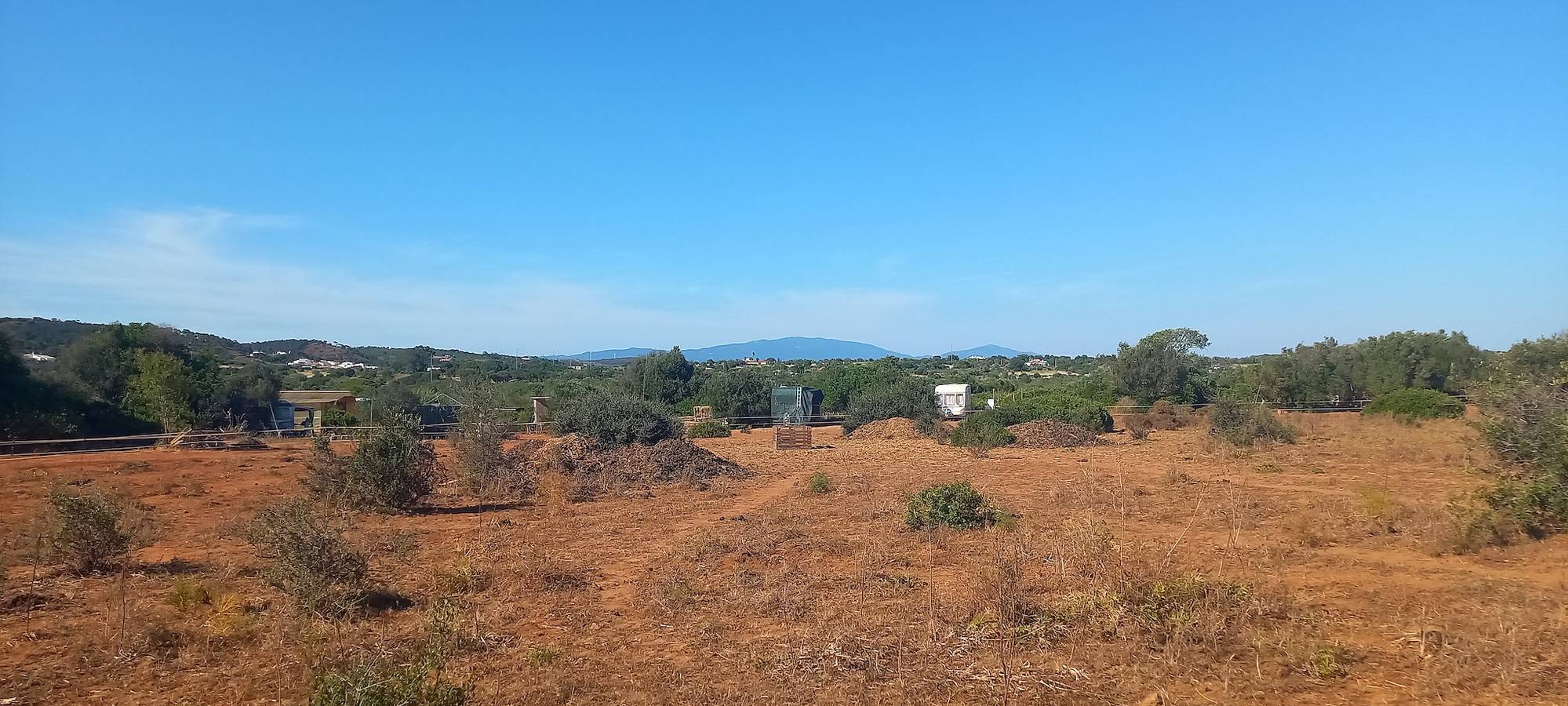 Uljanas Caravana für 2 mit Blick auf die geretteten Pferde in Barão de São João, Bensafrim e Barão de São João
