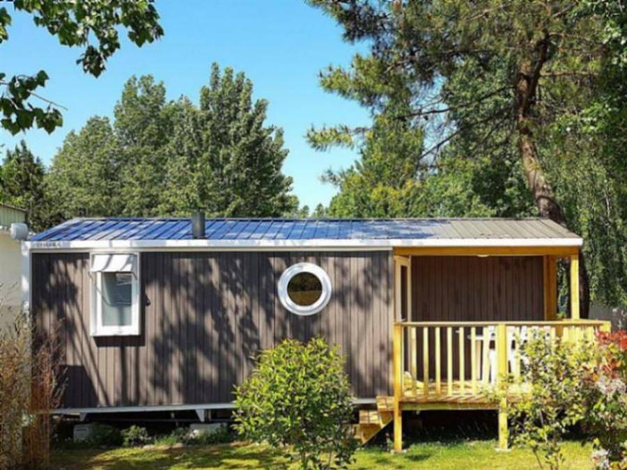 Camping Paradis les Pins - Royan - Mobilheim 4 personen - 2 Zimmer Premium Loggia in Saint-Palais-sur-Mer, Côte de Beauté
