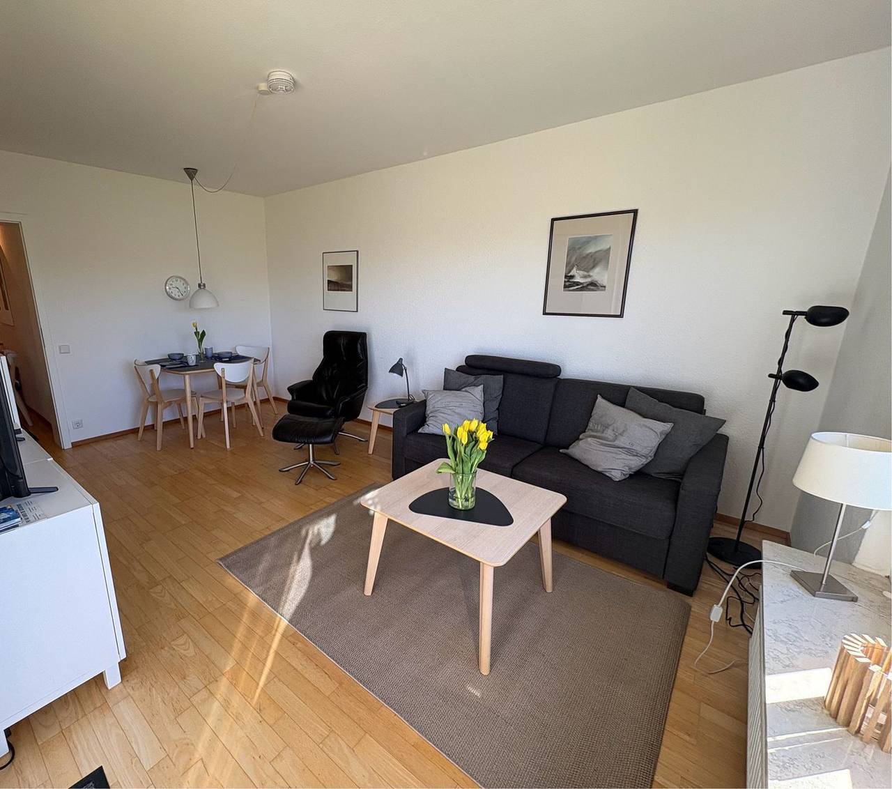 Ganze Wohnung, Sailing - Balkon, Wassernähe, Erdgeschoss, Gartenmöbel, Pkw-Stellplatz in Glücksburg, Flensburger Förde