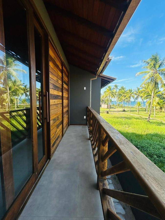 Casas e apartamentos de temporada para 8 pessoas, com vista e balcão em Maraú