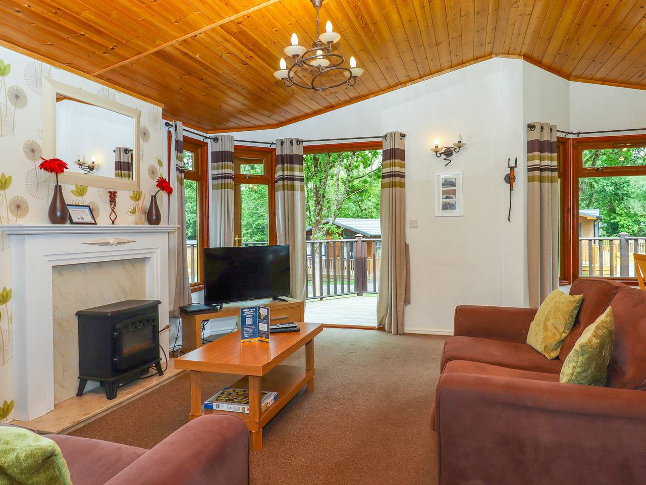 Deer Park Lodge 8 - Fawn Lodge in Hennock, Devon