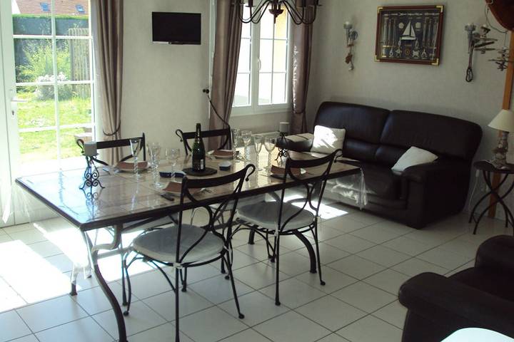 Gîte pour 5 personnes, avec terrasse et jardin, animaux acceptés dans Plage de la Digue Jules Noiret - 4