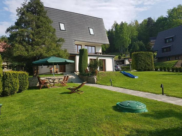 Dom dla 8 osób, z ogród i widok w Brenna