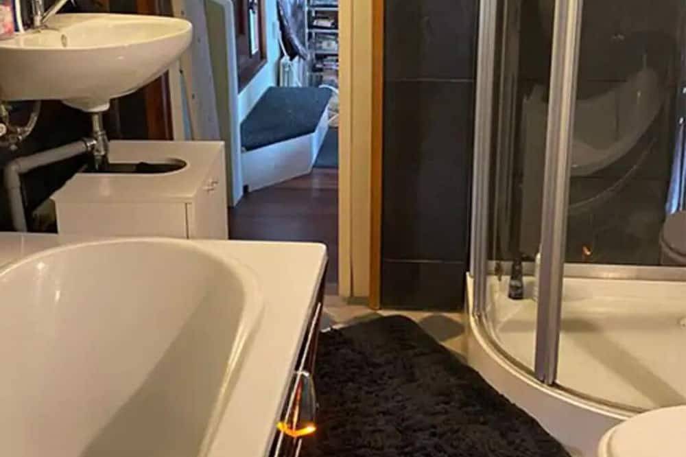 Beautiful Houseboat on Canals of Amsterdam City Center in Côte hollandaise