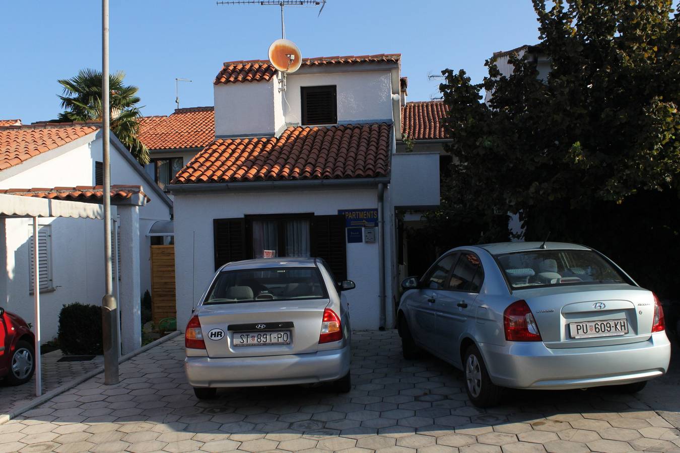Ganze Wohnung, 2-Zimmer-Ferienwohnung mit Terrasse Porec A-7137-b in Poreč (Kroatische Adria), Grad Poreč